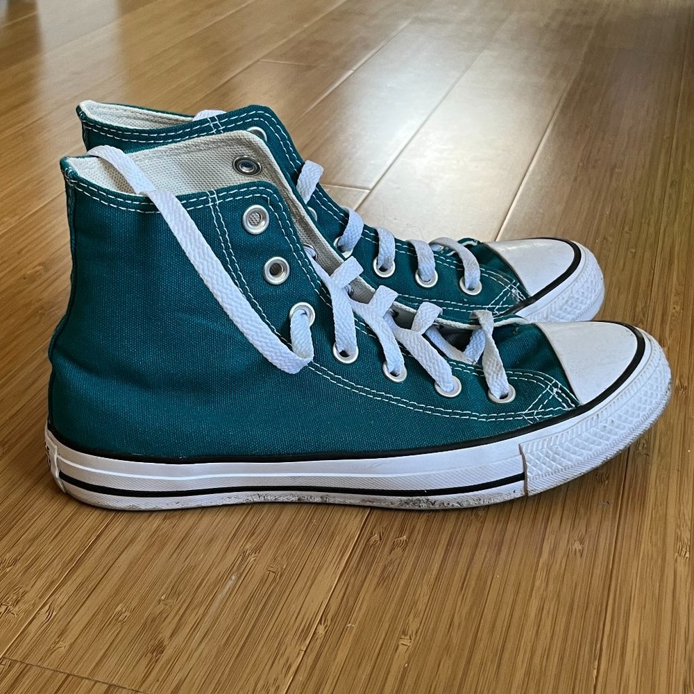 Converse All-Star Size 7.5 Turquoise